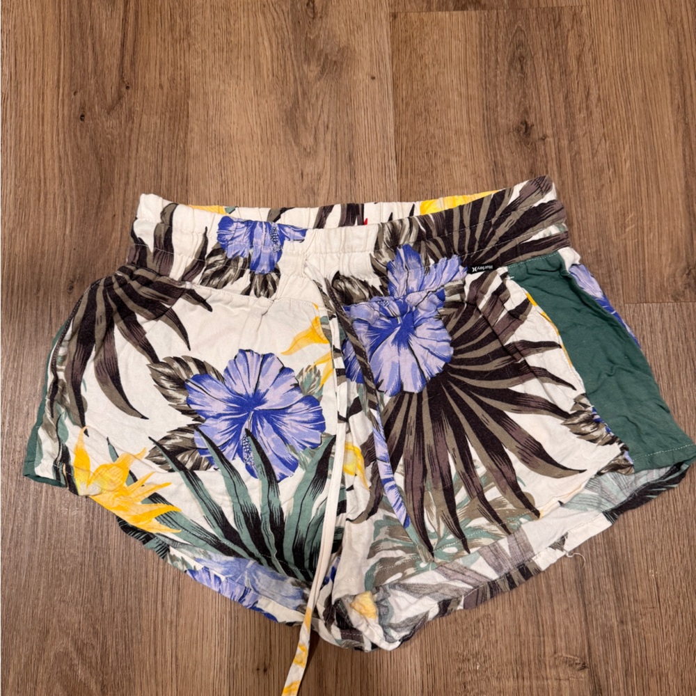 Hurley Floral Print Shorts